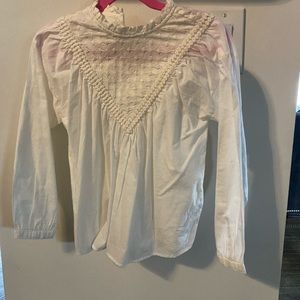 Zara, girls, boho, blouse